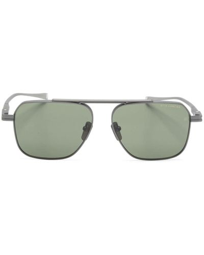 Dita Eyewear Lsa-419 Pilot-frame Sunglasses - Green