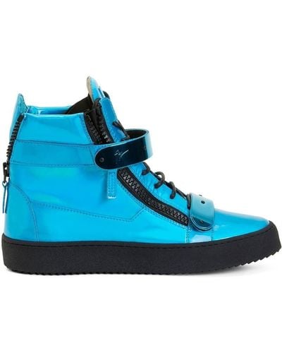 Giuseppe Zanotti Coby Hi-top Sneakers - Blauw