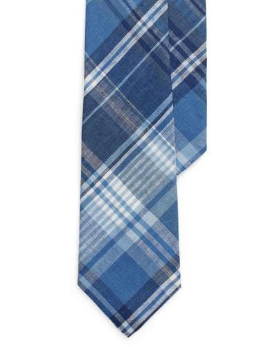 Polo Ralph Lauren Cravatta a quadri - Blu