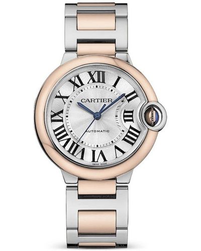 Cartier 2023 未使用 バロン ブルー 36mm - ホワイト