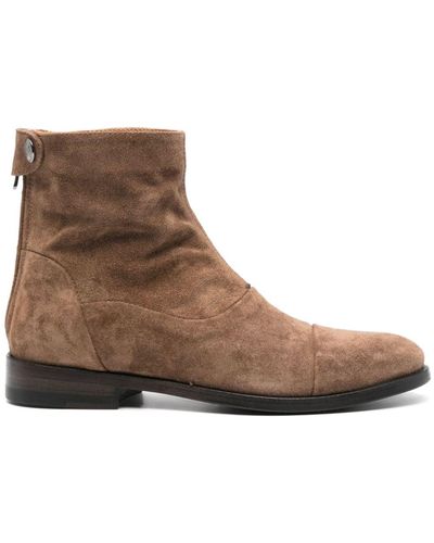 Alberto Fasciani Camil 70009 Suede Ankle Boots - ブラウン