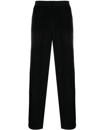 Prada Pantalon de jogging en velours - Noir