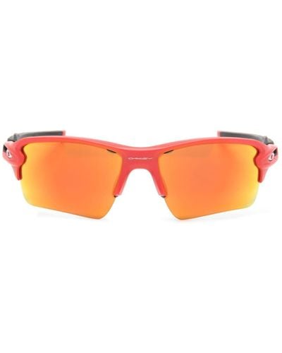 Oakley Flax 2.0 Geometric-frame Sunglasses - Orange