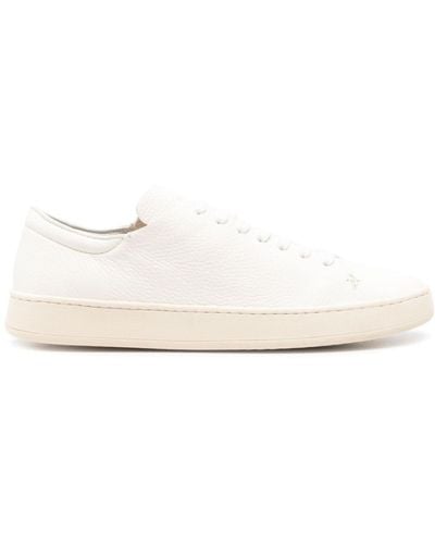 Officine Creative Lace-up Leather Sneakers - White