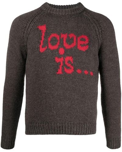 DSquared² Pull Love Is... - Marron