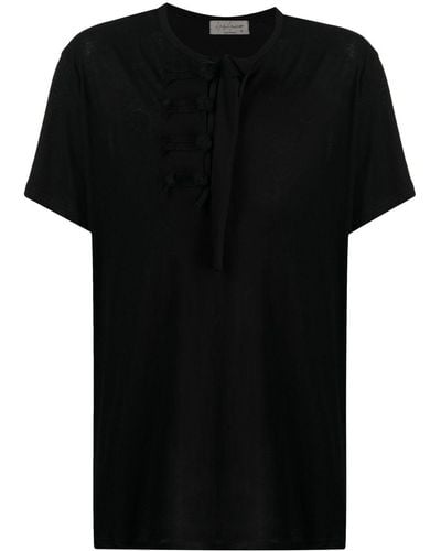 Yohji Yamamoto Technorama T-Shirt - Schwarz