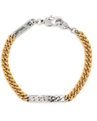 CAPSULE ELEVEN Two-tone Chain-link Bracelet - Metallic