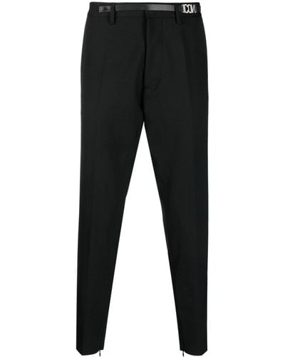 DSquared² Pantalon court à coupe fuselée - Noir