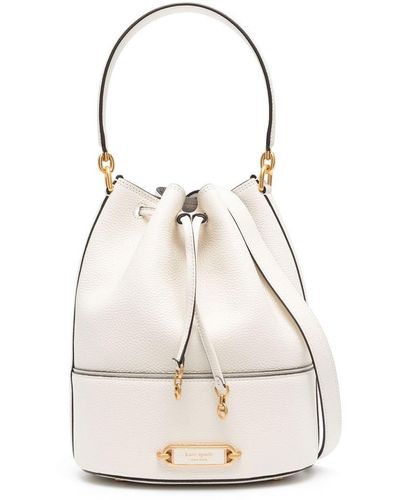 Kate Spade Gramercy Medium Bucket Bag - White