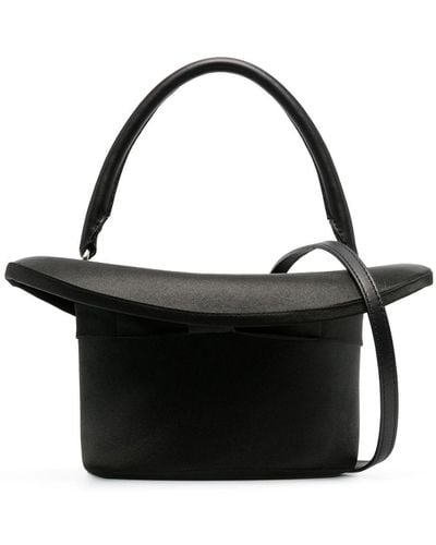 Moschino Sac cabas à design de chapeau - Noir