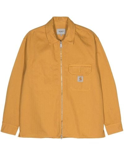 Carhartt Giacca-camicia Rainer - Arancione
