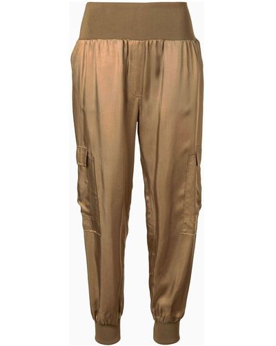 Cinq À Sept Giles Elasticated-waistband Cargo Pants - Natural