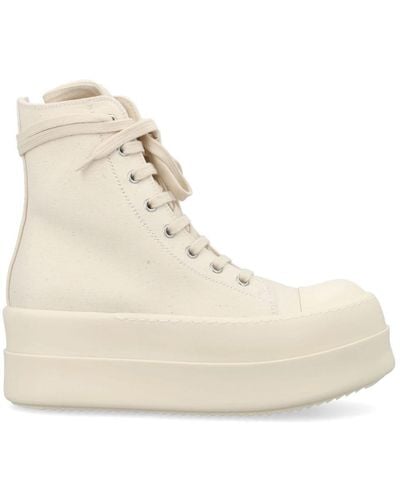 Rick Owens DRKSHDW Double Bumber Plateau-Sneakers - Natur