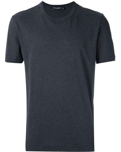 Dolce & Gabbana T-Shirt mit Rundhalsausschnitt - Grau