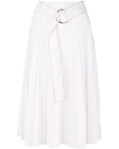 PROENZA SCHOULER WHITE LABEL プリーツ スカート - ホワイト