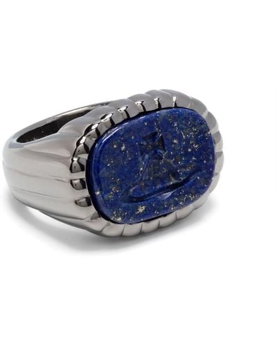 Vivienne Westwood Denver Orb-detail Ring - Blue