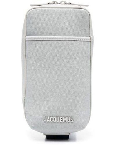 Jacquemus ロゴプレート ショルダーバッグ - グレー