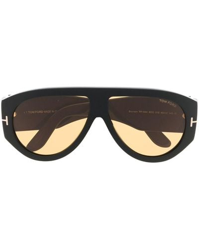 Tom Ford Pilot-frame Sunglasses - Black