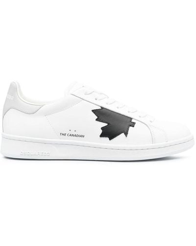 DSquared² Sneakers con applicazione - Bianco