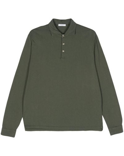 Boglioli Cotton Polo Shirt - Green