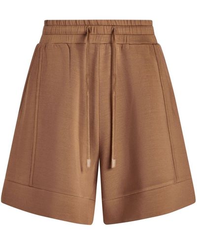 Varley Alder High-waist Shorts - Brown
