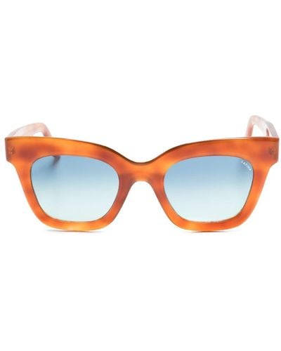 LAPIMA Lisa X Square-frame Sunglasses - Blue