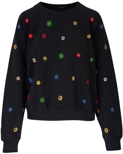 Mother The Biggie Concert Daisy Sweater - Black