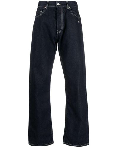 Off-White c/o Virgil Abloh Jeans con ricamo - Blu
