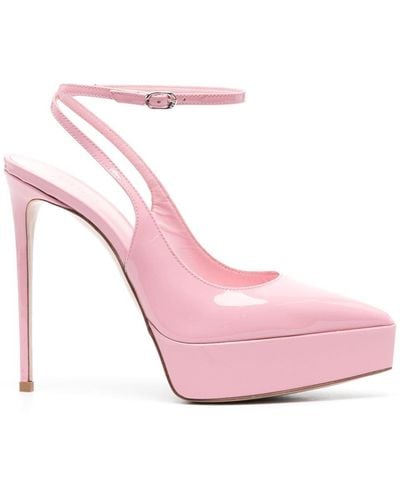 Le Silla Zapatos Uma con tacón de 140 mm - Rosa