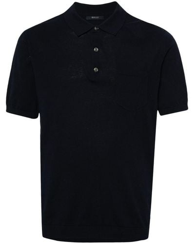 BOGGI Chest-pocket Polo Shirt - Black