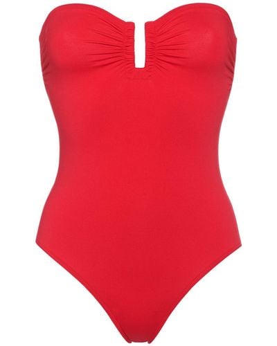 Eres Cassiopee Bustier Swimsuit - Red