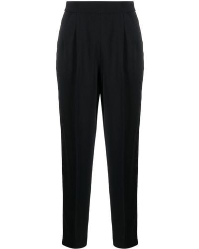 JOSEPH High-waisted Tailored Trousers - Black