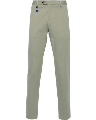 Manuel Ritz Jersey Tailored Pants - Green