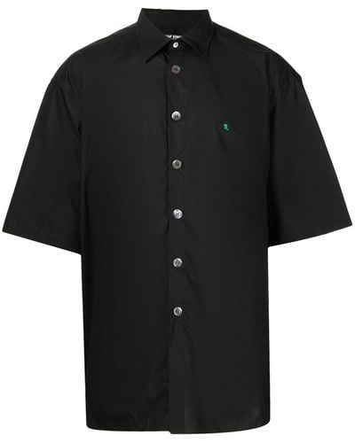 Raf Simons Overhemd Met Korte Mouwen - Zwart