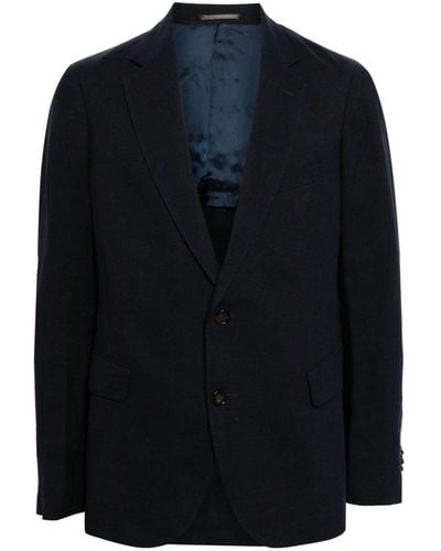N.Peal Cashmere Blazer Amalfi con botones - Azul