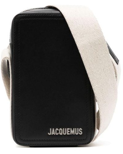 Jacquemus Le Cuerda Vertical Cross Body Bag - Black