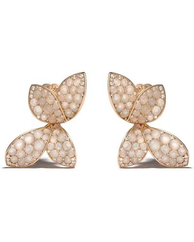 Pasquale Bruni 18kt Rose Gold Giardini Segreti Diamond Stud Earrings - Natural