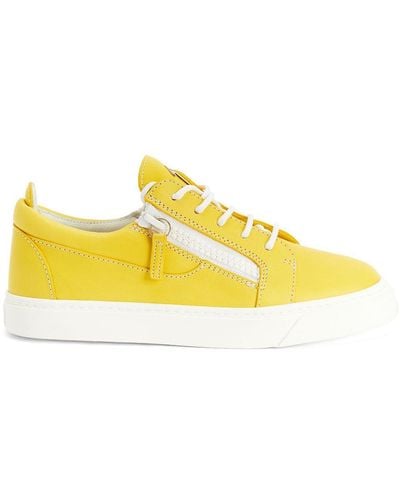 Giuseppe Zanotti Gail Low-top Sneakers - Yellow