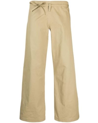 Quira Low-rise Cropped Trousers - Natural