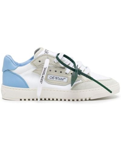Off-White c/o Virgil Abloh Logo-patch Lace-up Sneakers - White