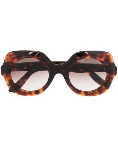 LAPIMA Paula Oversize-frame Sunglasses - Brown