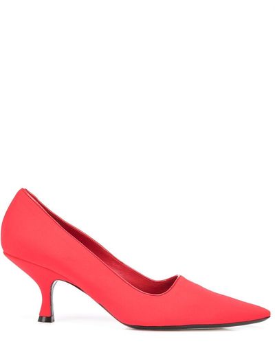 Khaite Spitze Forli Pumps - Rot