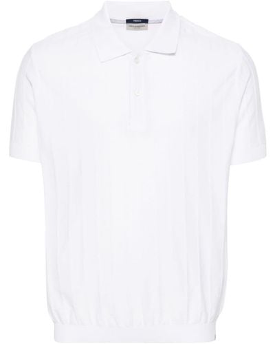 Paul & Shark Fresco Cotton Polo Shirt - White