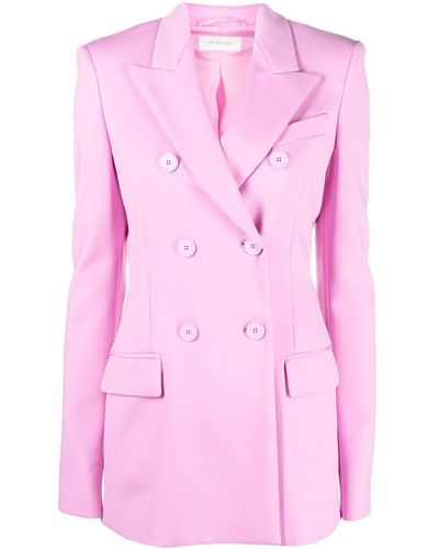 Sportmax Frizzo Double-breasted Blazer - Pink