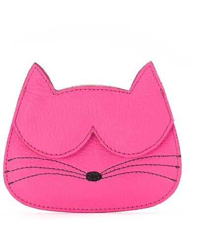 Sarah Chofakian Cat Card-holder - Pink