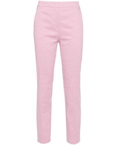 Pinko Bello Mid-waist Cigarette Pants - Pink