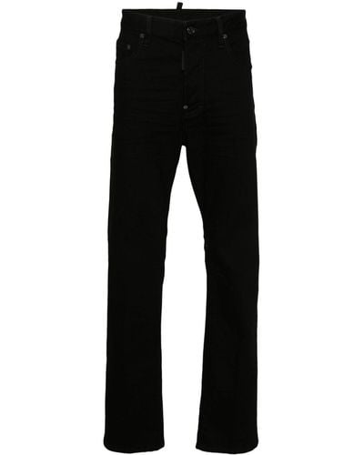 DSquared² 642 Tapered Jeans - Black