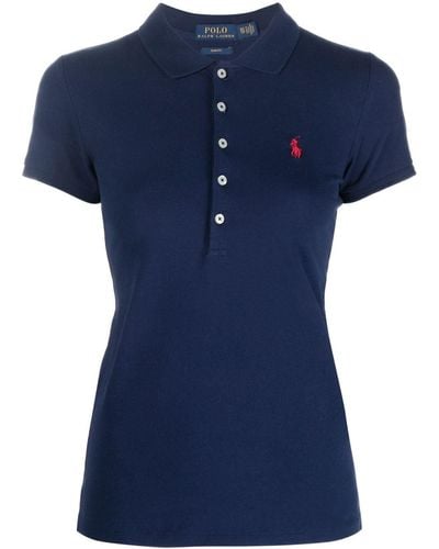 Polo Ralph Lauren Slim Fit Polo -hemd - Blauw
