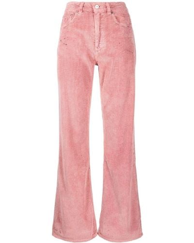 Our Legacy Corduroy Flared Trousers - Pink
