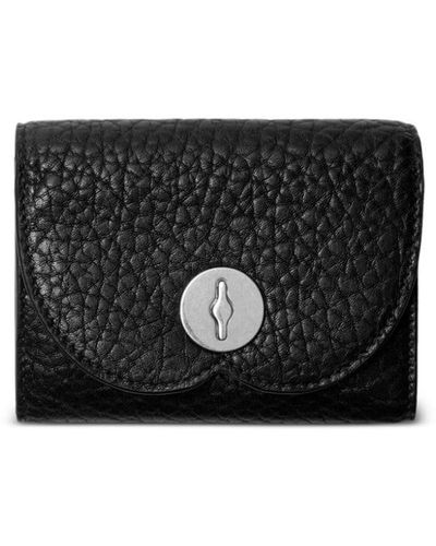 Burberry Leather Mini Wallet - Black